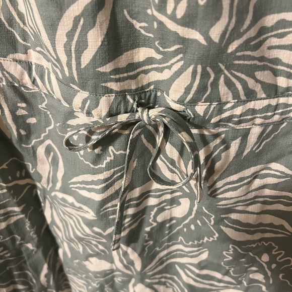 Limited Edition Patagonia Pataloha Green Tropical Print Sleeveless Dress Size 6 - Picture 11 of 11